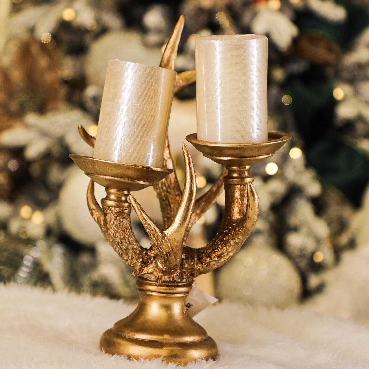 Antler Centerpiece Candle Holder