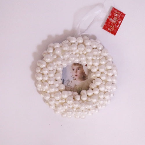 Photo frame tree ornament
