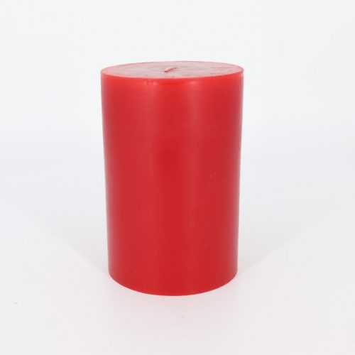 Red Classic Pillar Candle
