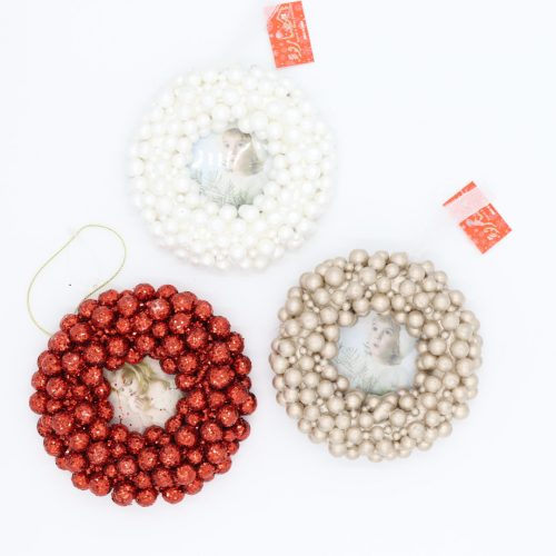 Photo frame tree ornament