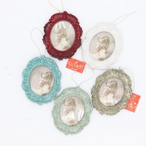 Photo frame classic tree ornament