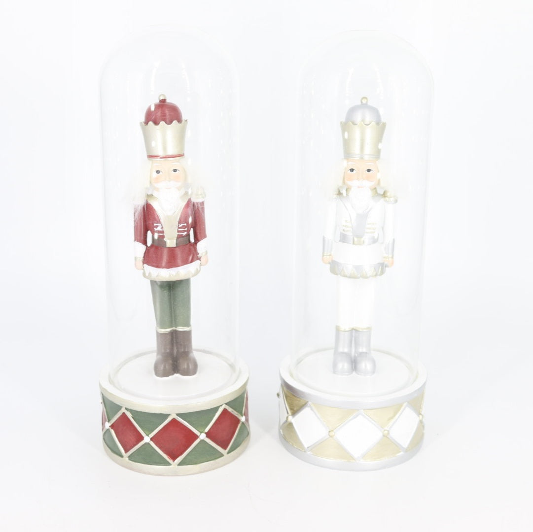 Resin Nutcrackers With Glass