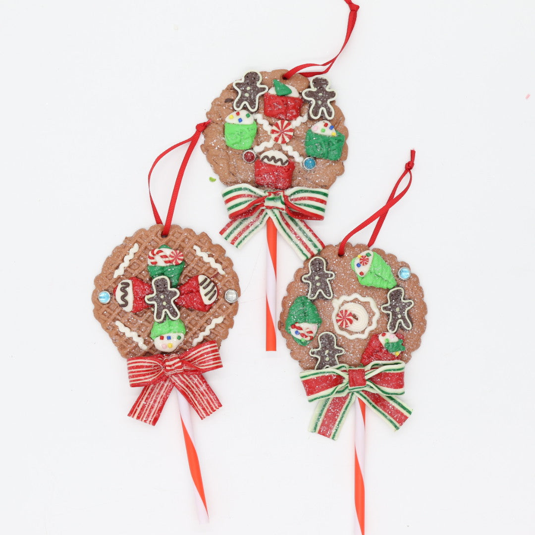 Lollipop Brown Ornament