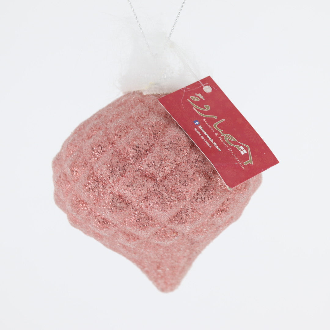 Rosegold 10cm Christmas Ball Onion