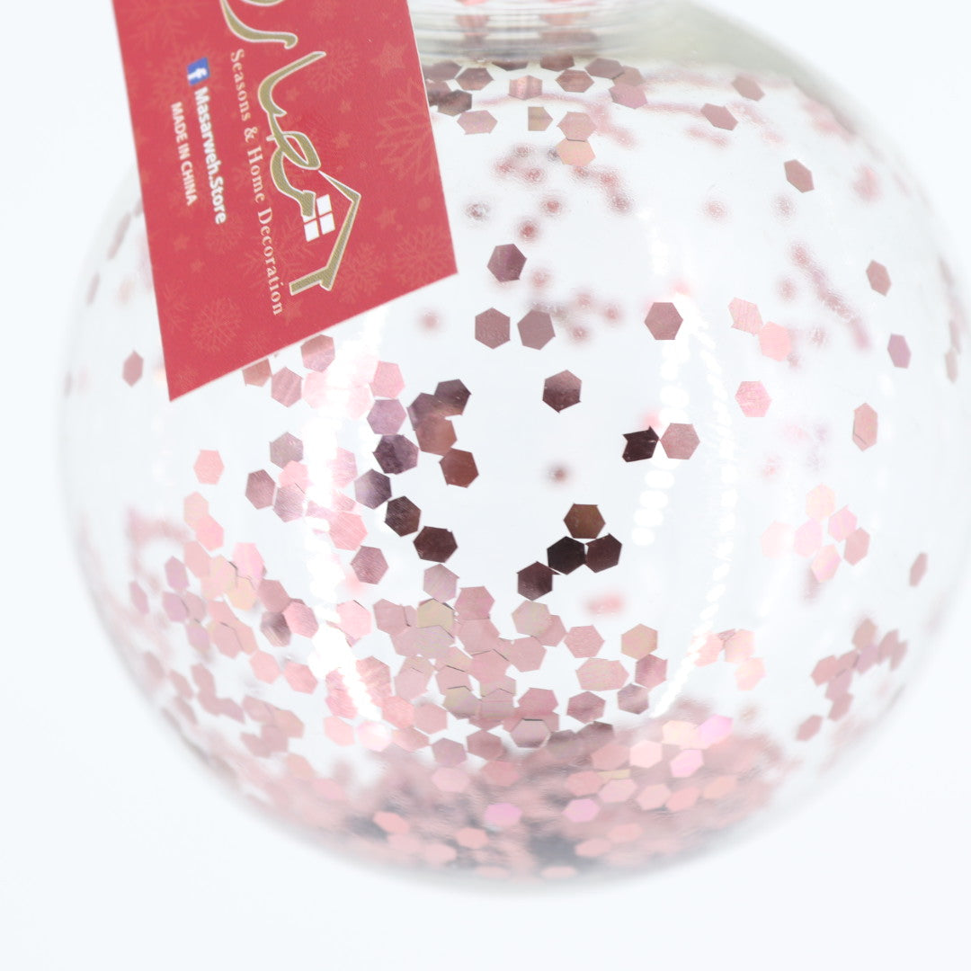 Christmas Glitter Ball 10cm