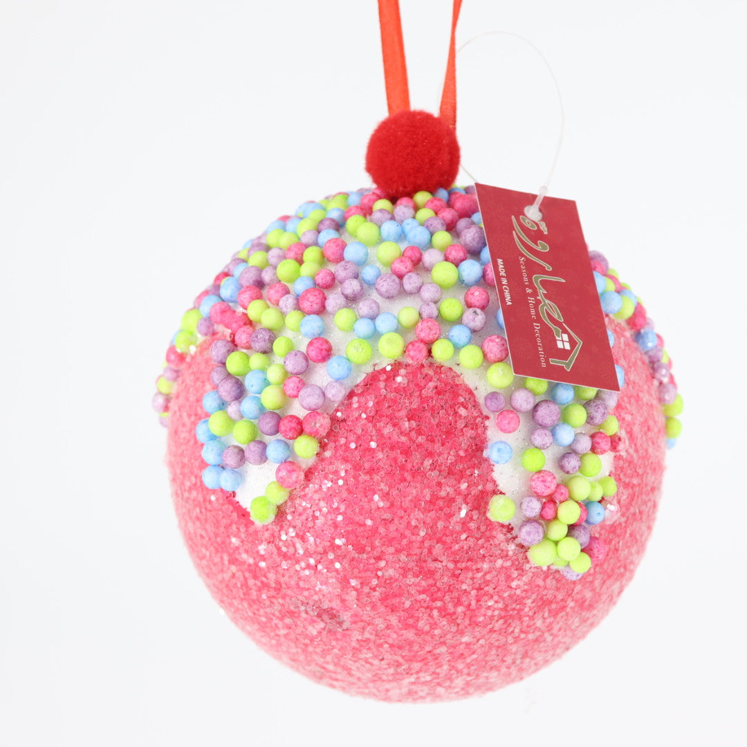 12cm Christmas Candy Ball