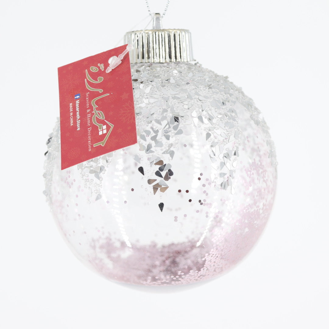 Christmas Glitter Ball 10cm