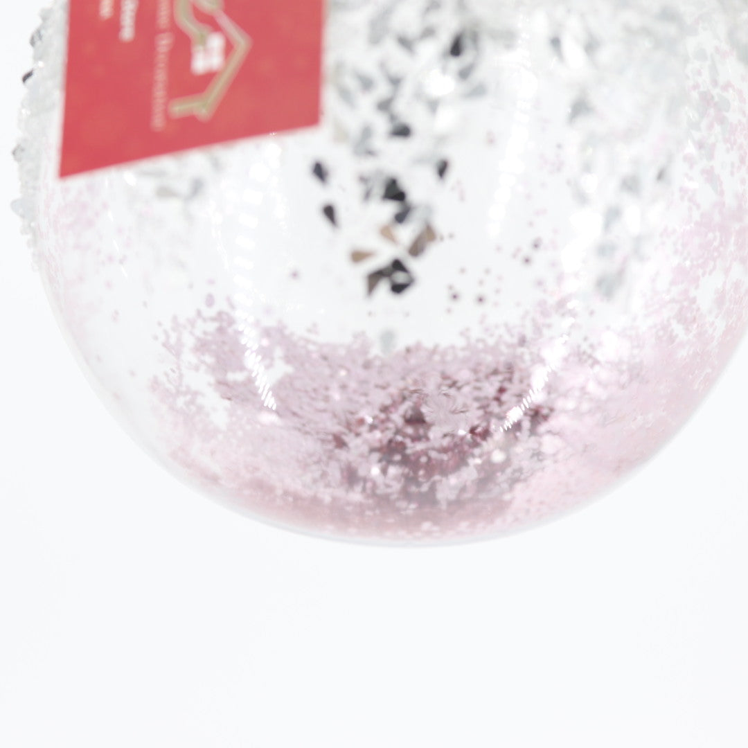 Christmas Glitter Ball 10cm