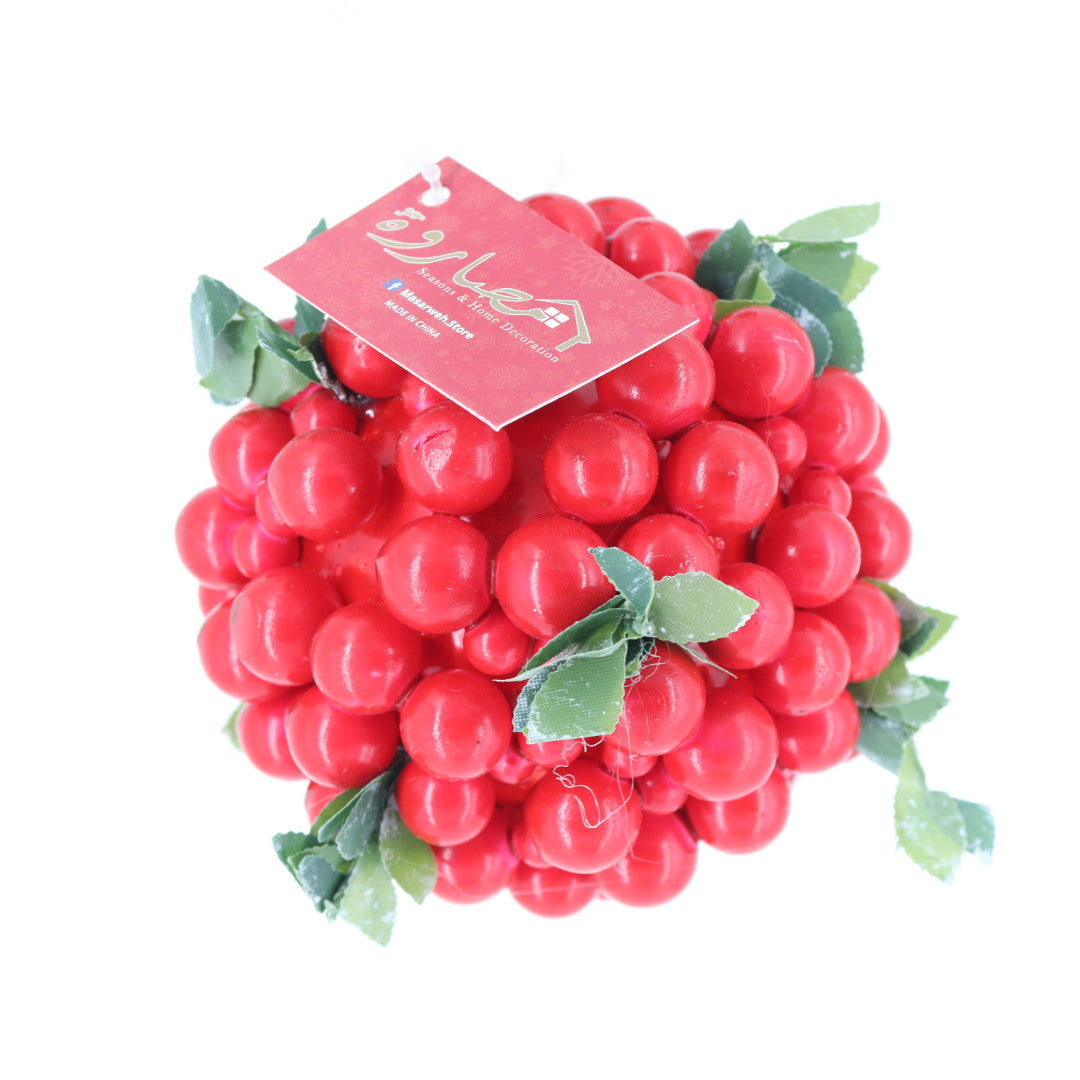 Christmas Berry Ball 10cm