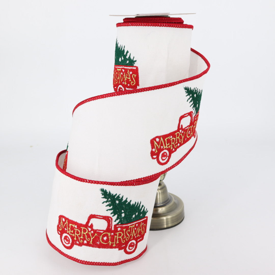 Christmas Truck Ribbon