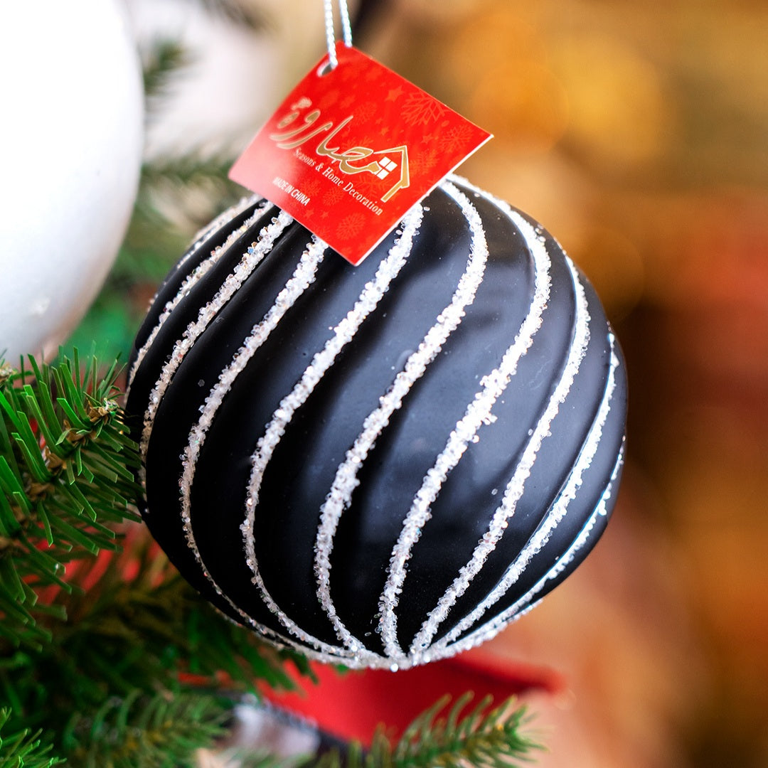 Black Glass Ball