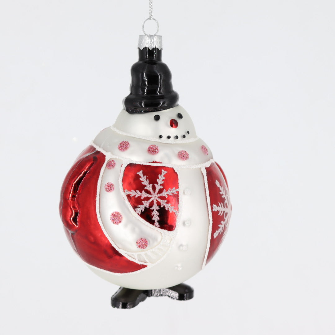Hanging Snowman Glass