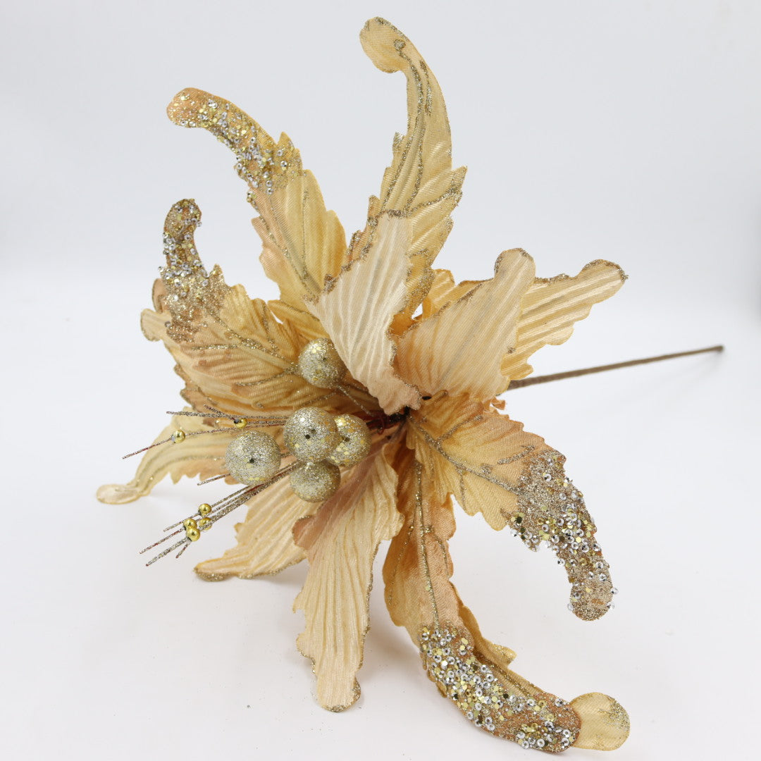 45cm Poinsettia Flower