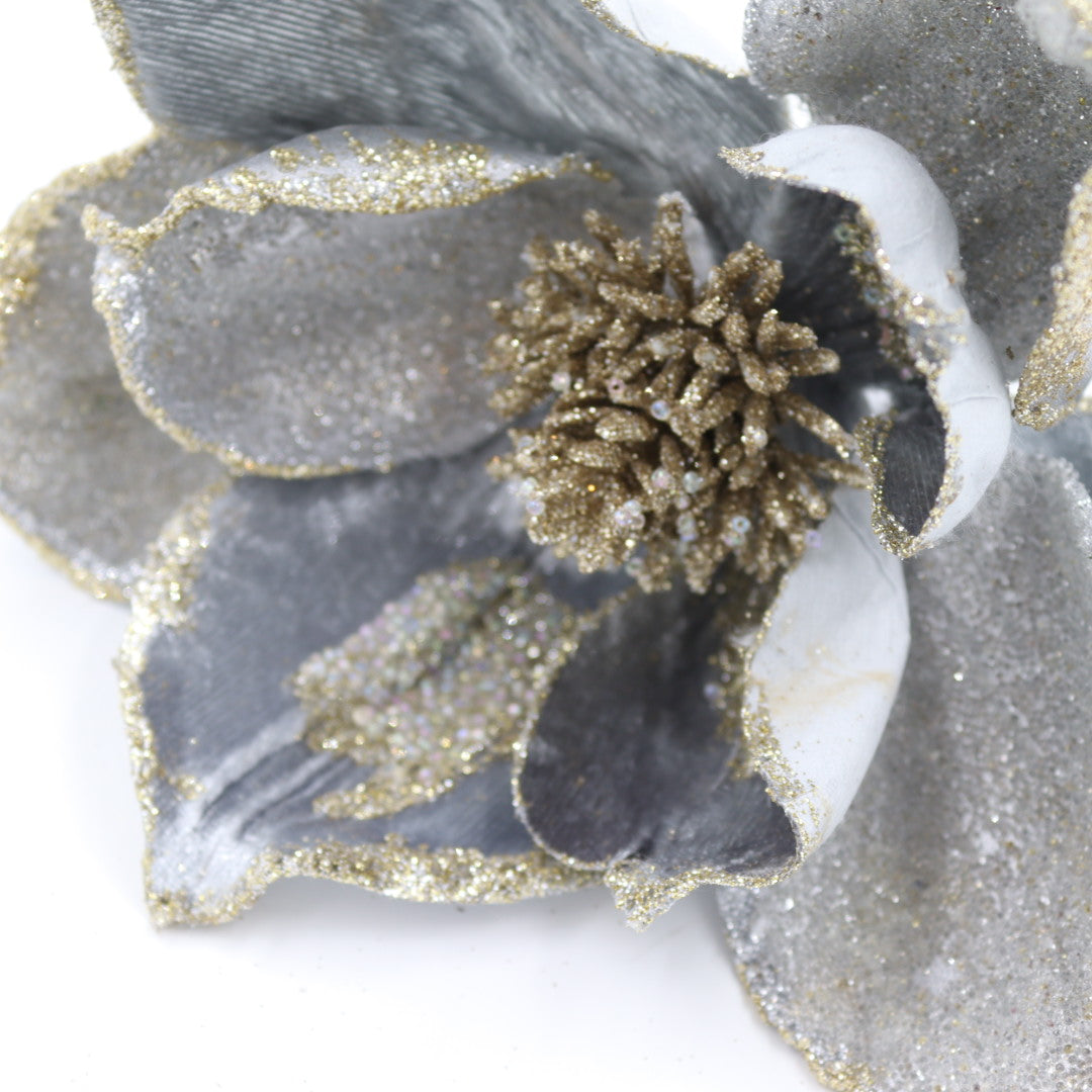 Silver Magnolia Flower