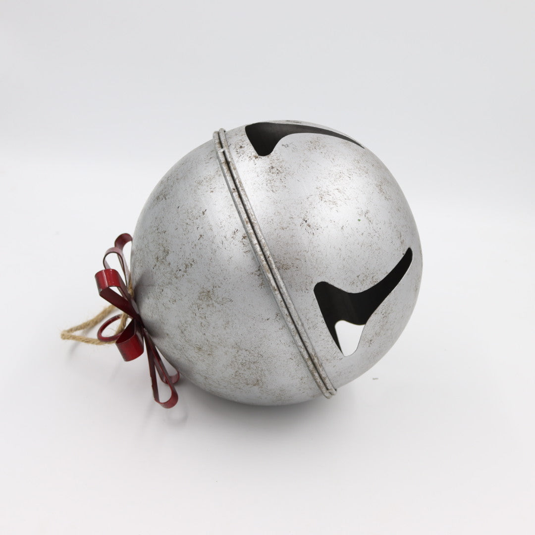 20cm Silver Jingle Bell