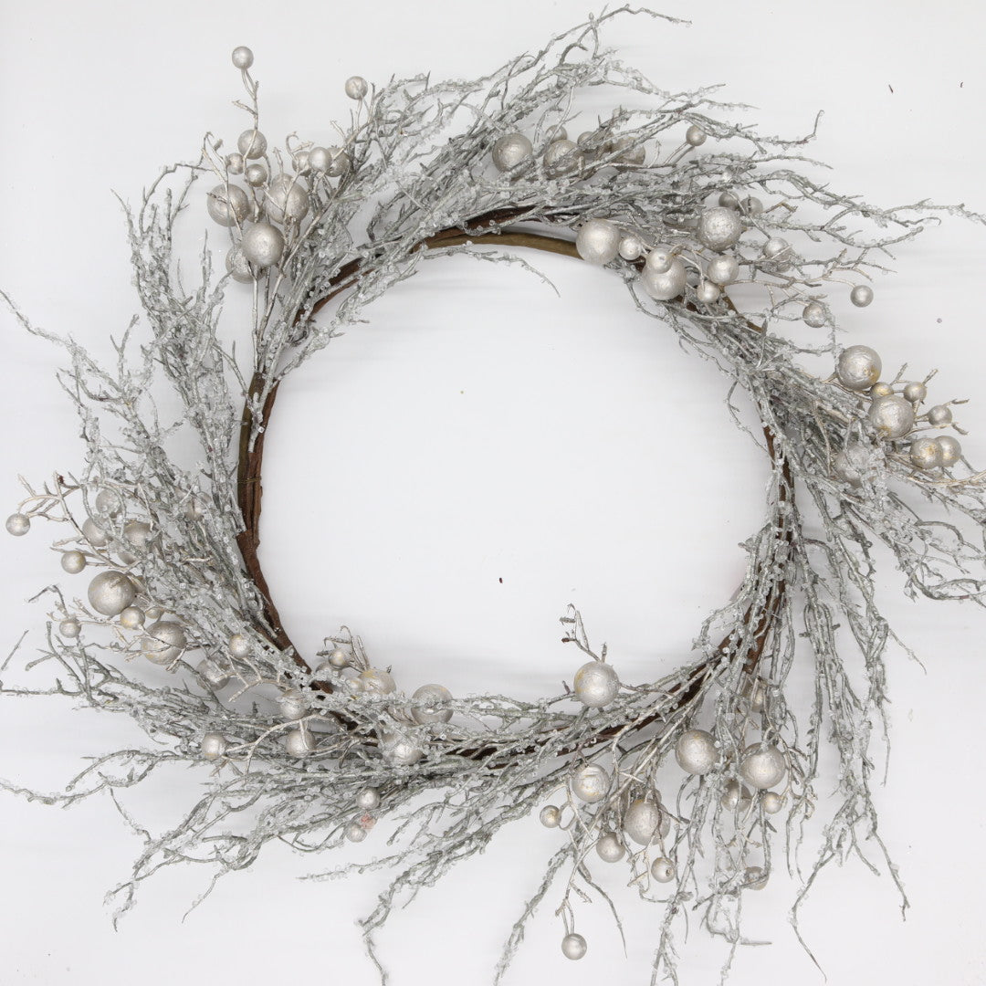 Platinum/Silver Wreath