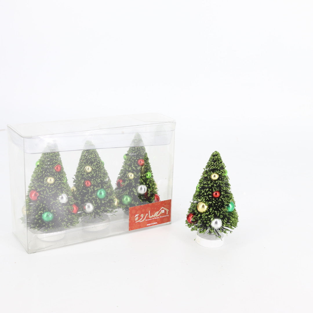 Mini Green Trees Set