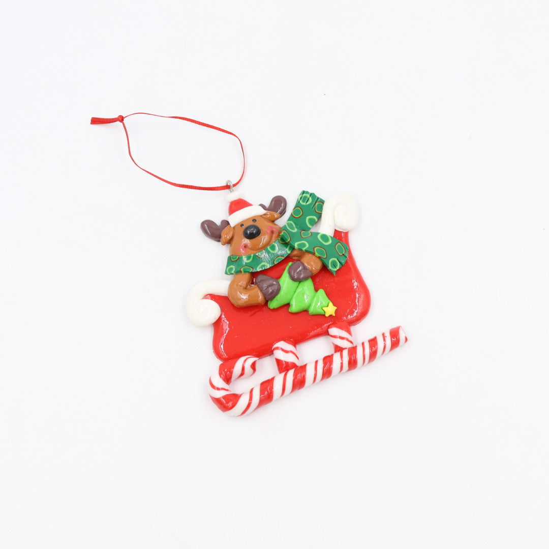 Candy sleigh Ornament