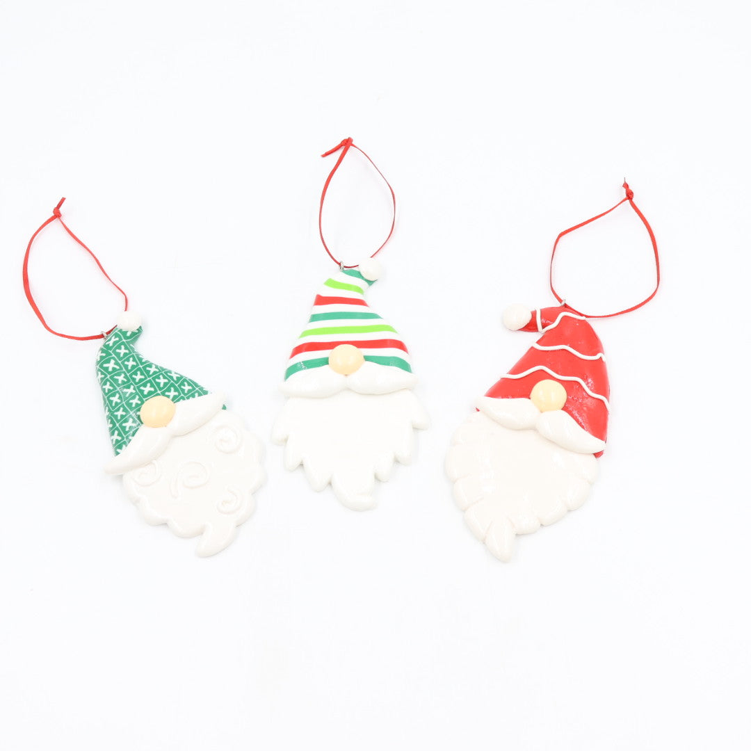 Santa Head Ornament