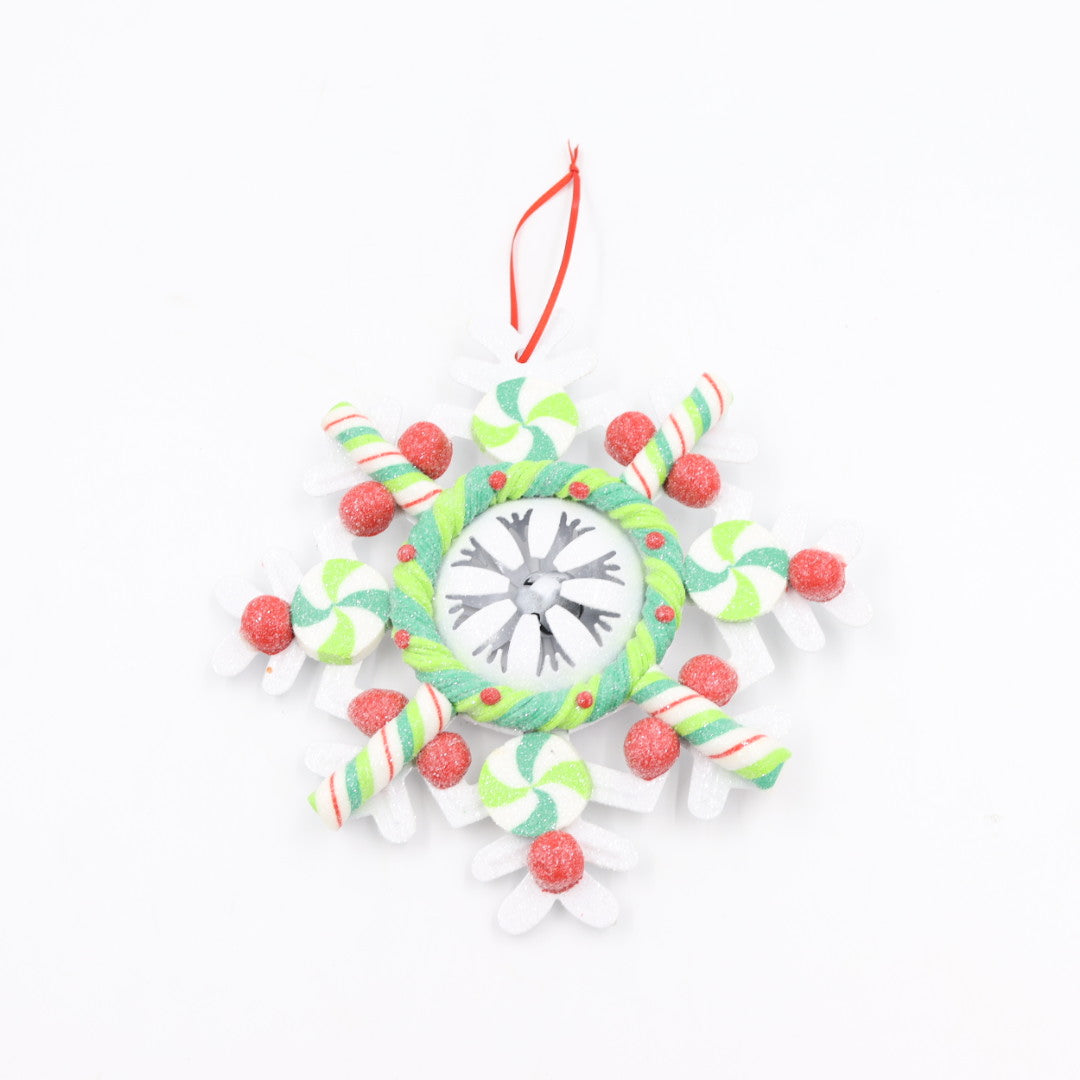 Snowflake Candy Ornament