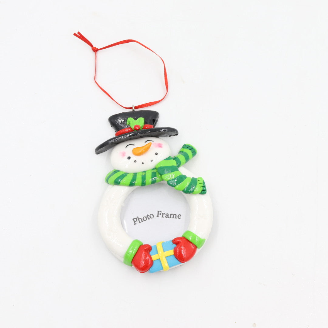 Photo Frame Circle Ornament