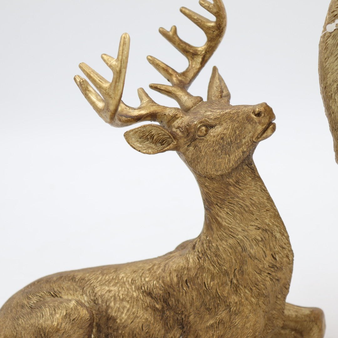 Gold Reindeer Set