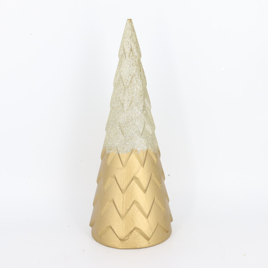 Gold/Champagne Glitter Tree Set