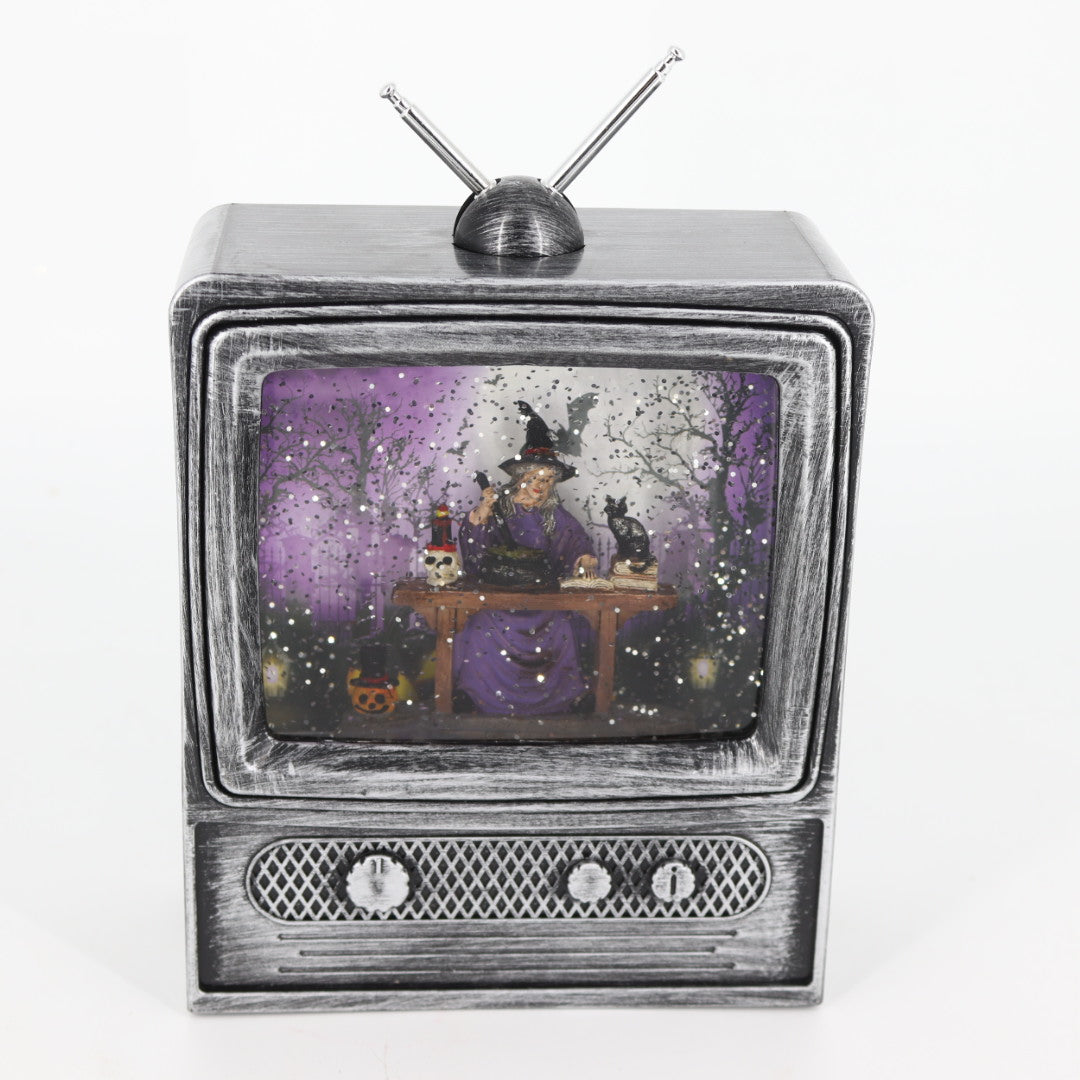 Halloween Glitter Snowing TV