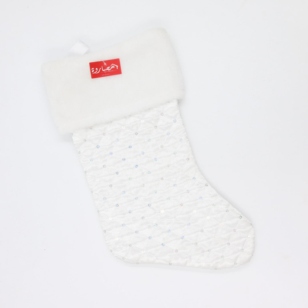Christmas White Stocking