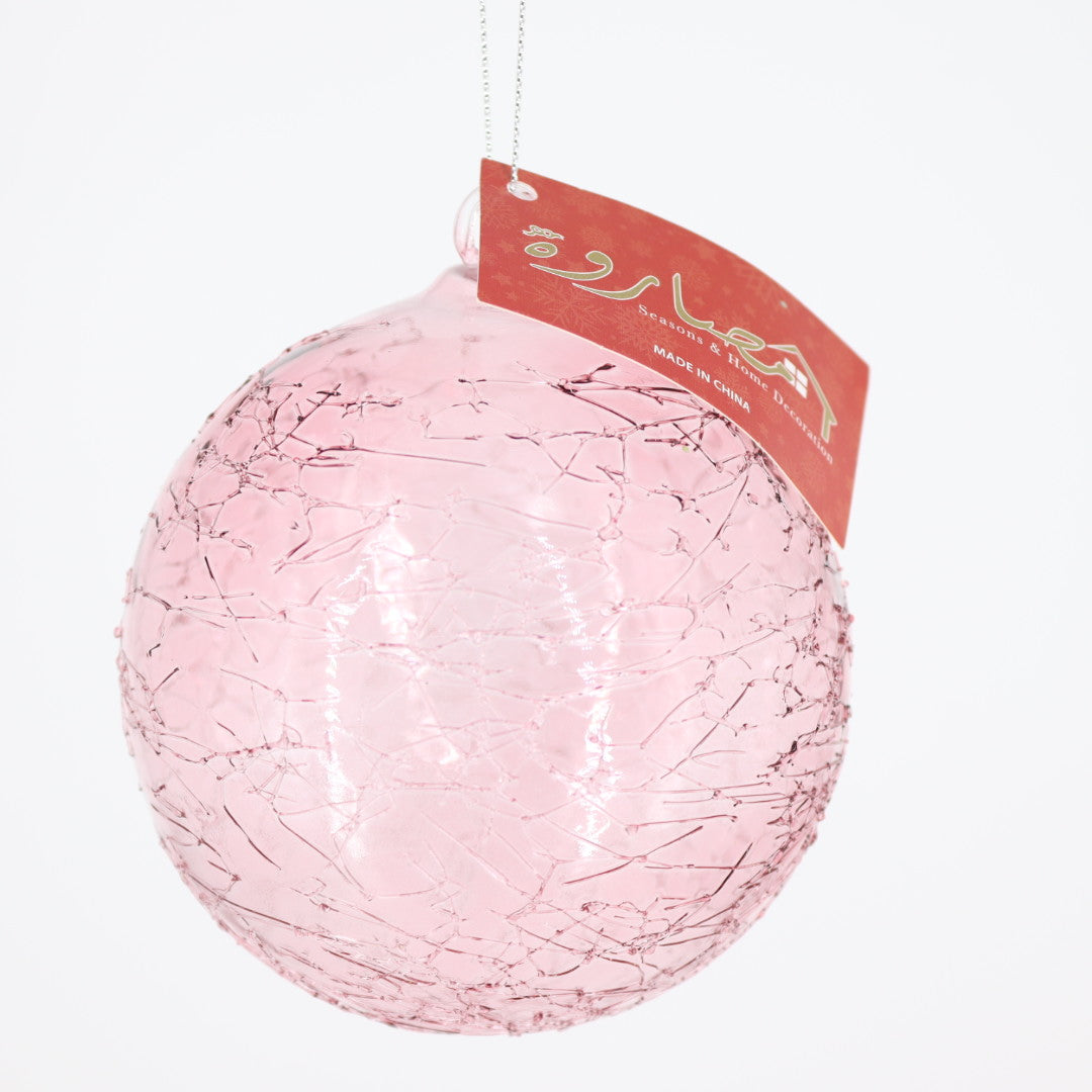 Pink Glass Ball