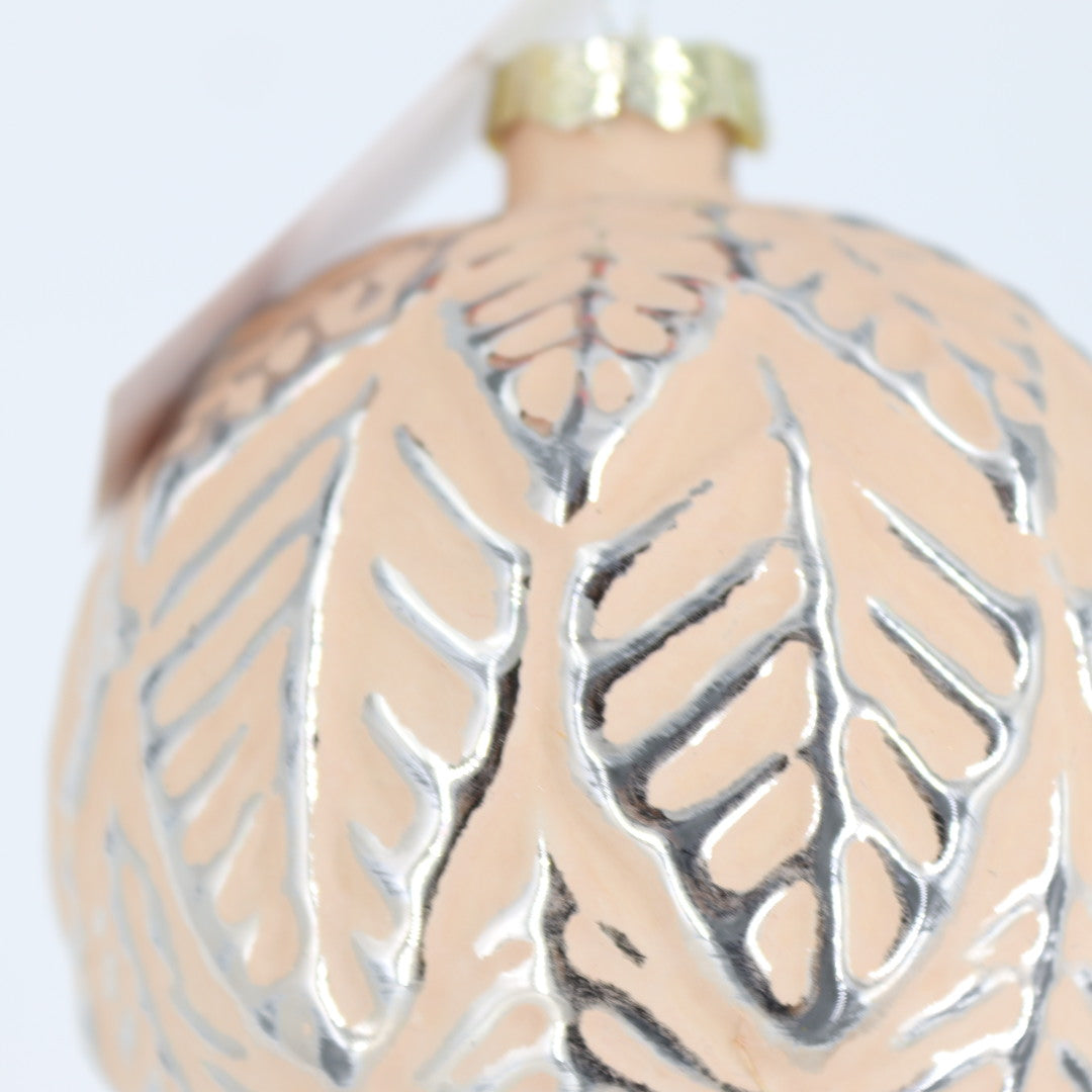 Beige Glass Ball