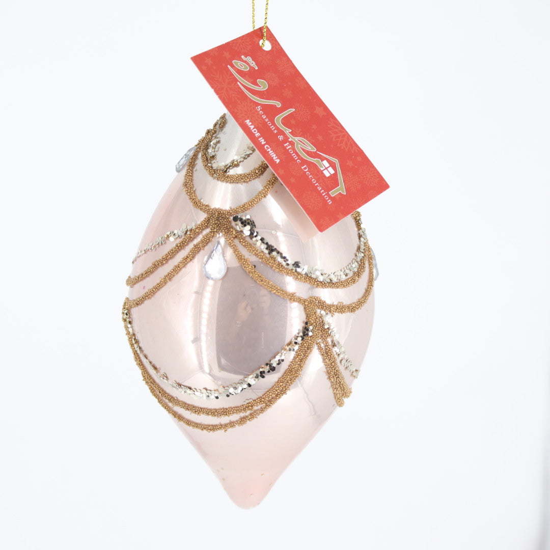 Rosegold Glass Ball
