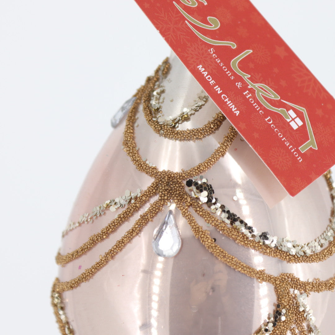 Rosegold Glass Ball