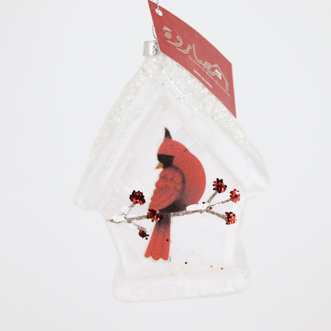 The Cardinal Glass Orna