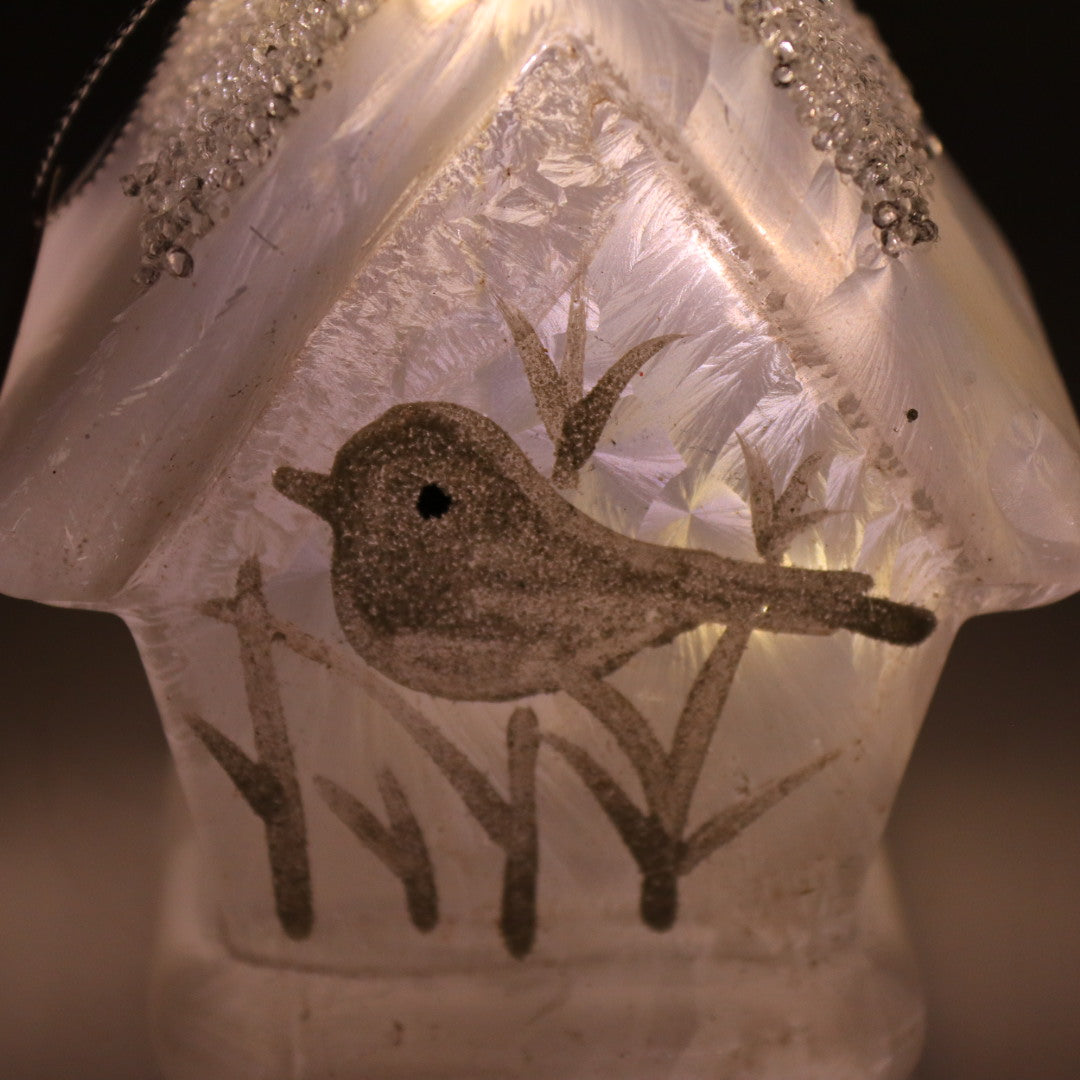 The Cardinal Glass Orna