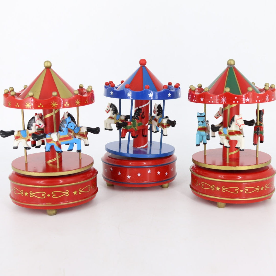 Wood Carousel