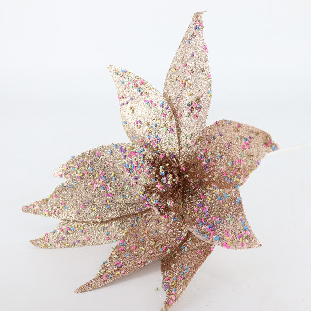 Sprinkles Brown Candy Flower