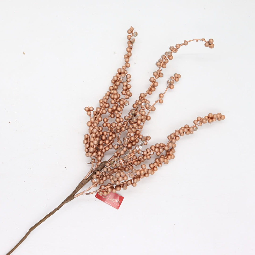 Rosegold Berries Spray