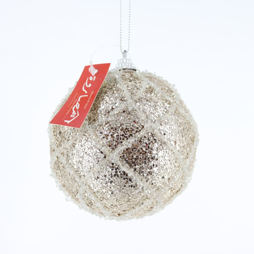 10CM Champagne Beads Net Ball