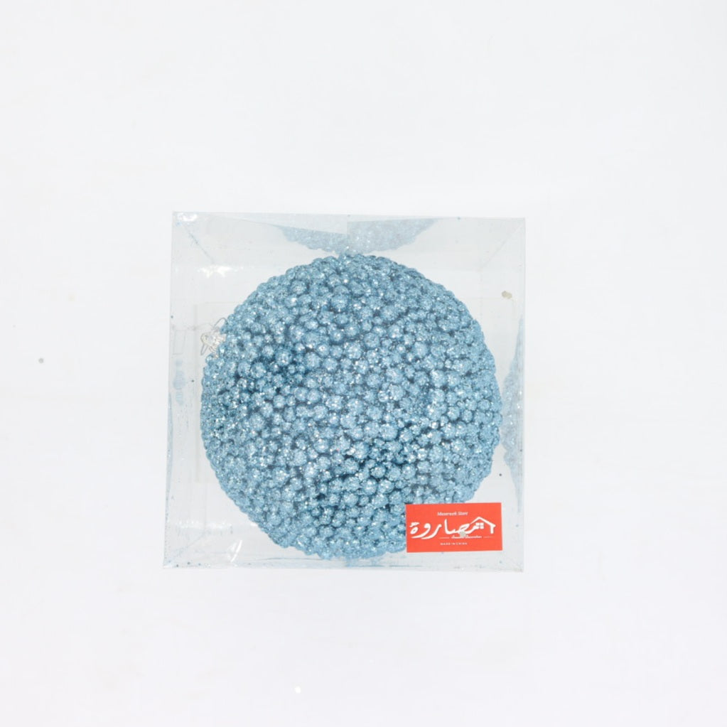 15CM Blue Ball Ornament