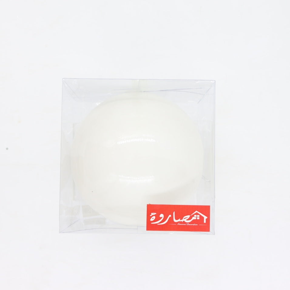 15CM White Ball Ornament