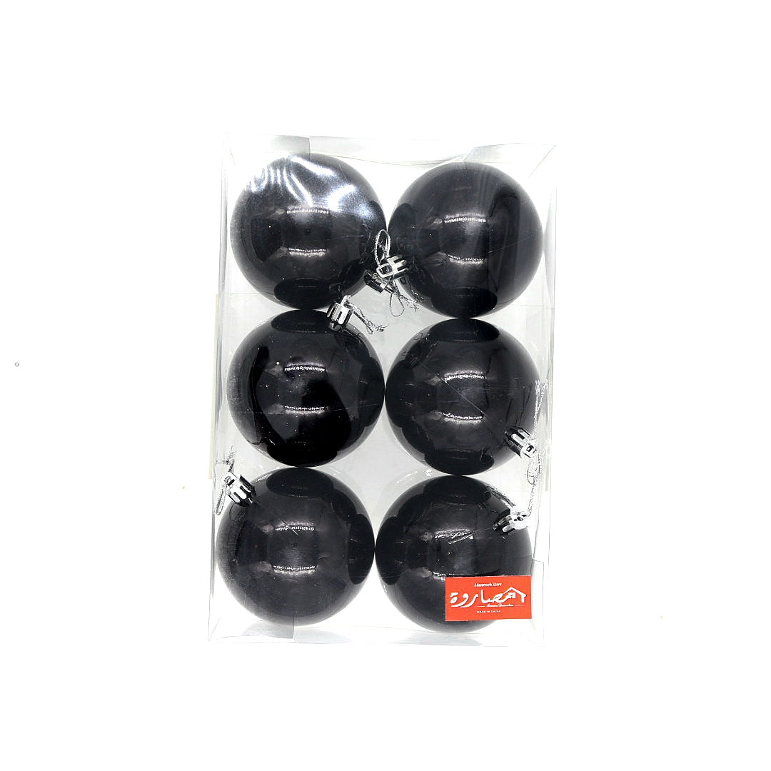 Black Plastic Balls