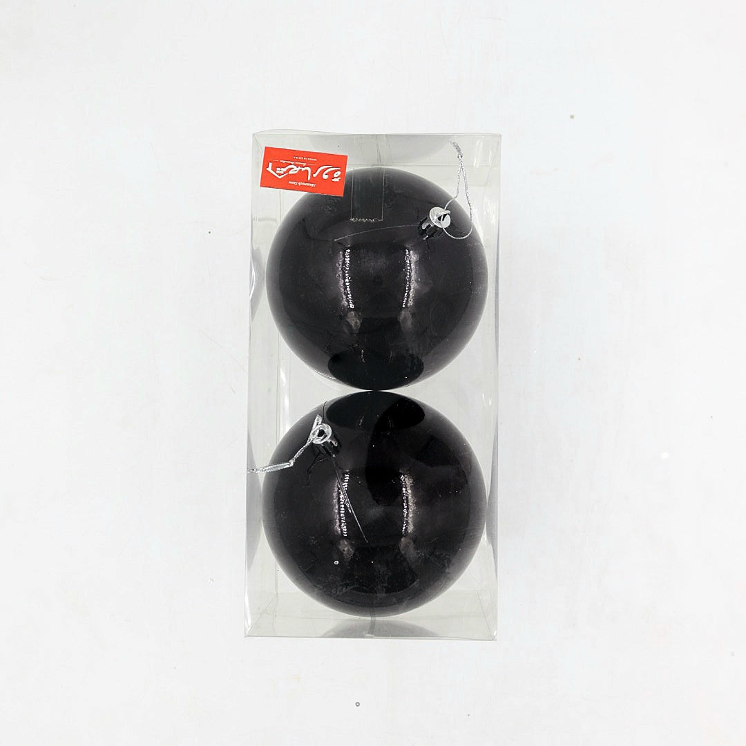 Black Plastic Balls