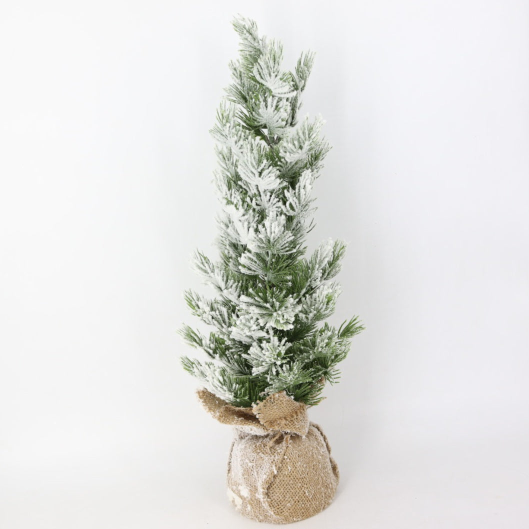 Table Top Flocked Tree