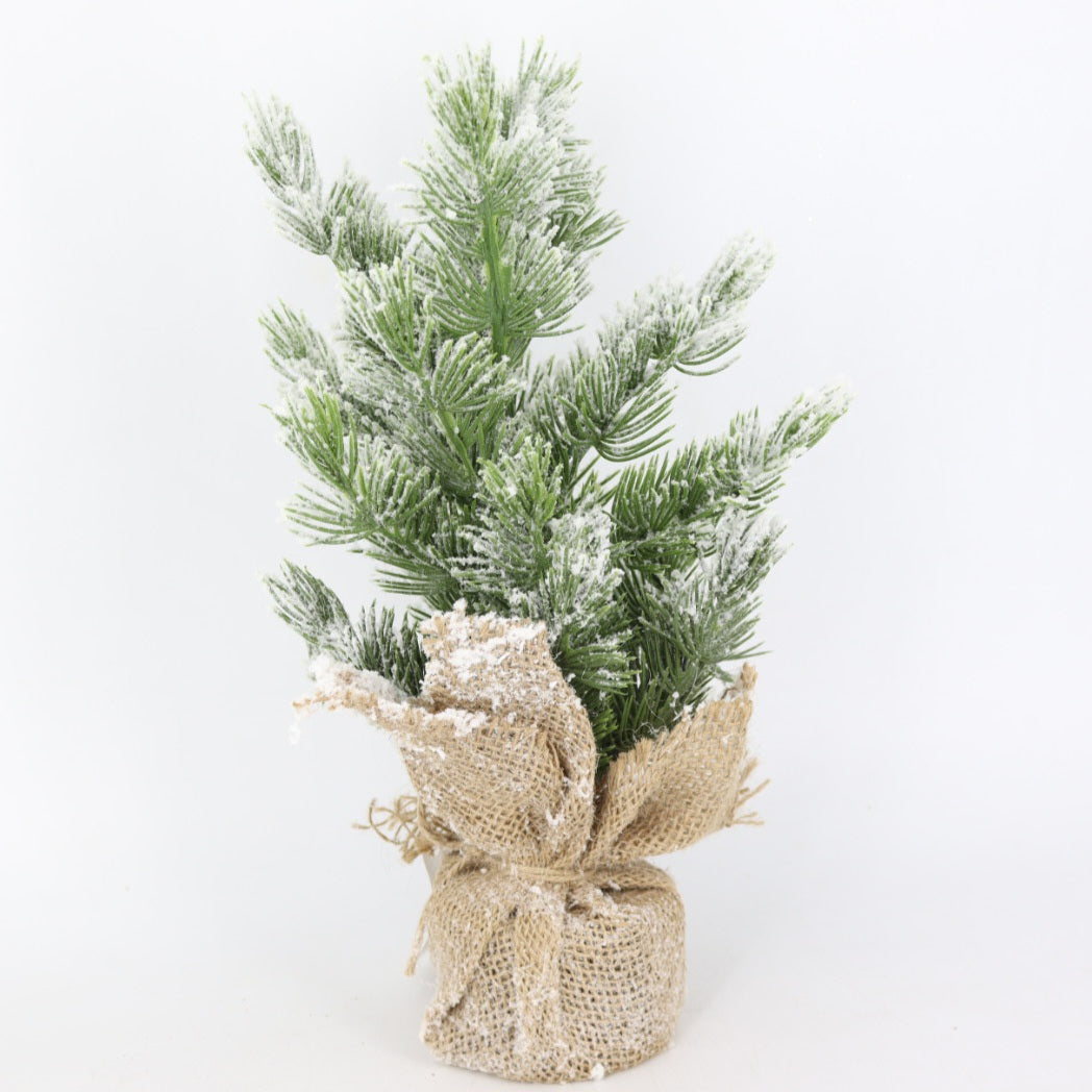 Table Top Flocked Tree