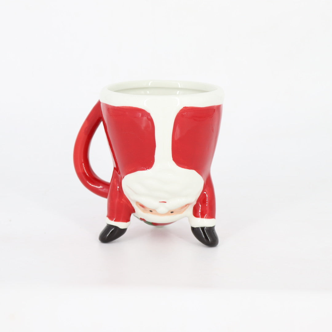 Upside down Santa Mug