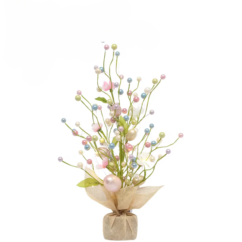Easter Tree Pearls With Lights