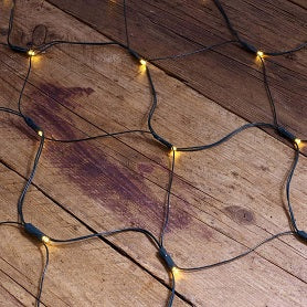 Net String Warm Light