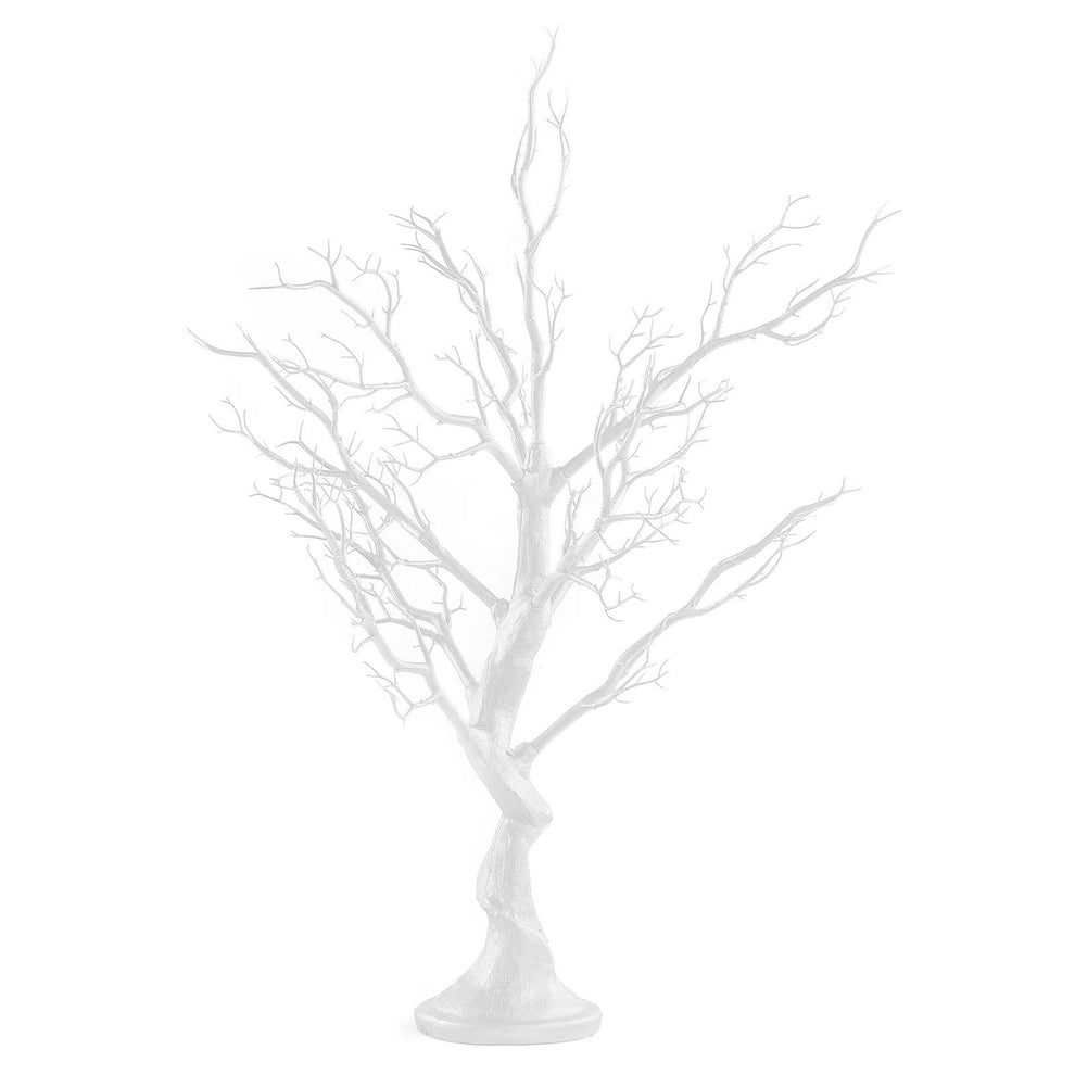 80cm White Plastic Tree