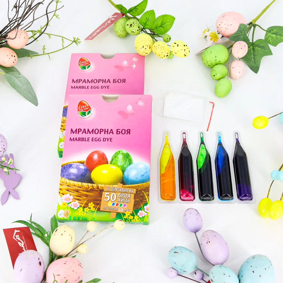 Marble Easter Egg Dyes Coloring
